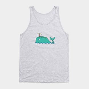 whale island Tank Top